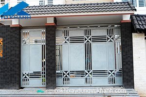 Cửa Cổng Đẹp Sắt Kẽm SP-48535